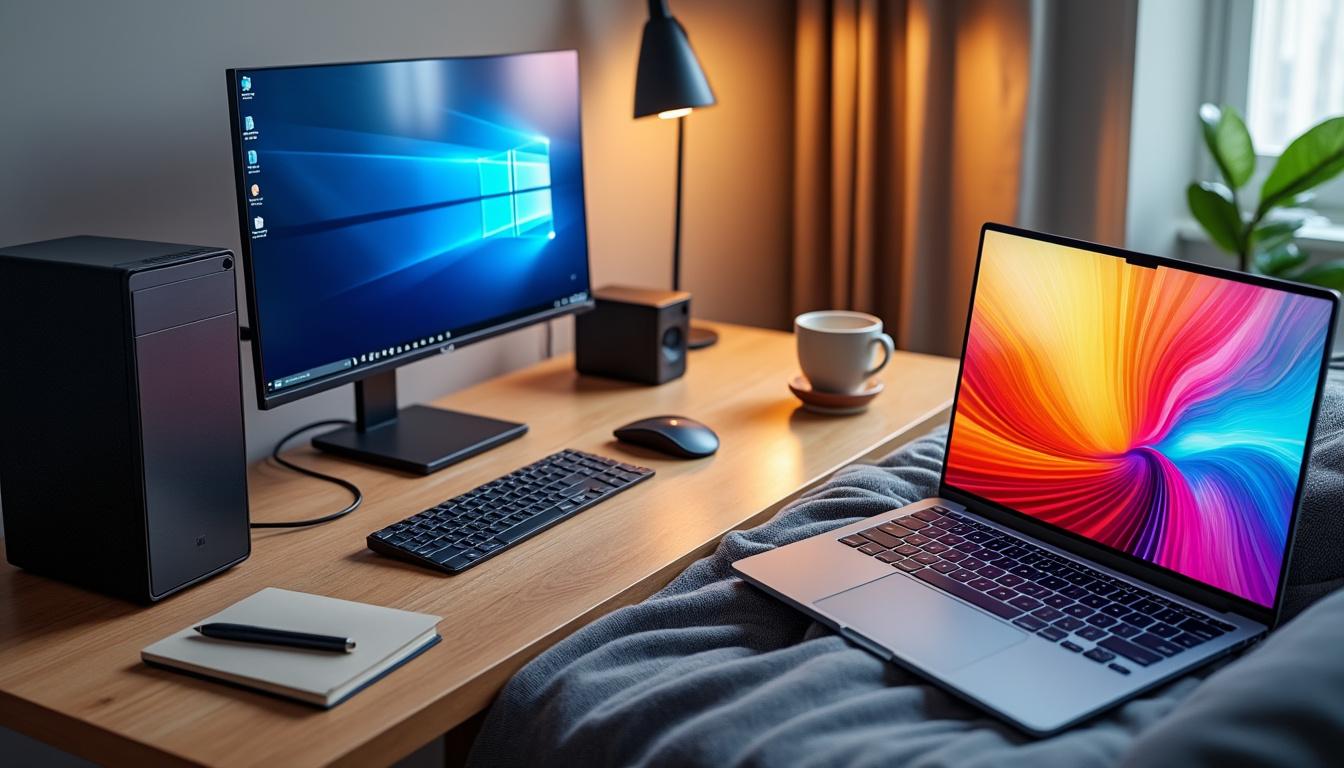 découvrez les principales différences entre un ordinateur fixe et un ordinateur portable. apprenez à choisir le bon équipement selon vos besoins en matière de performance, de mobilité et d'autonomie. comparez les avantages et inconvénients de chaque type d'ordinateur pour faire un choix éclairé.