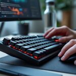 découvrez comment un clavier mécanique peut améliorer la précision et le confort de frappe sur votre ordinateur de travail, optimisant ainsi votre productivité.
