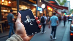 découvrez le microphone antibruit qui isole parfaitement votre voix pour des appels téléphoniques clairs et sans interférence.