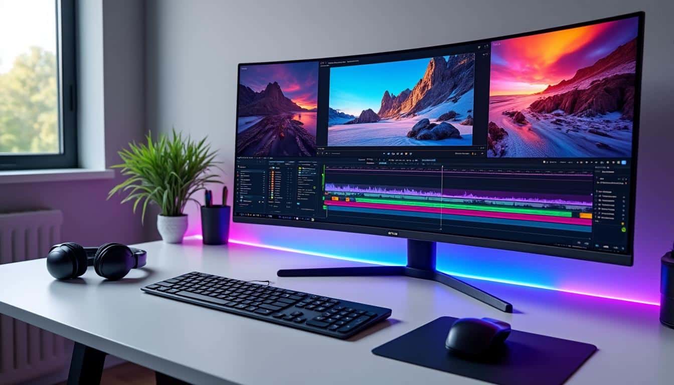 découvrez comment un moniteur 4k hdr améliore la qualité et la précision du montage vidéo sur ordinateur, idéal pour les créateurs exigeants.