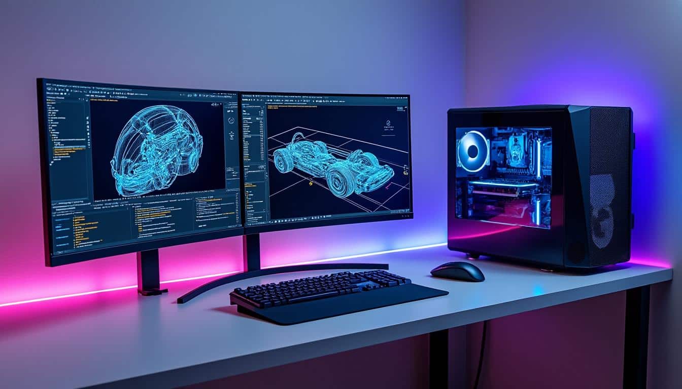 découvrez comment une station de travail optimise le rendu 3d lourd sur ordinateur pour des performances et une qualité visuelle exceptionnelles.