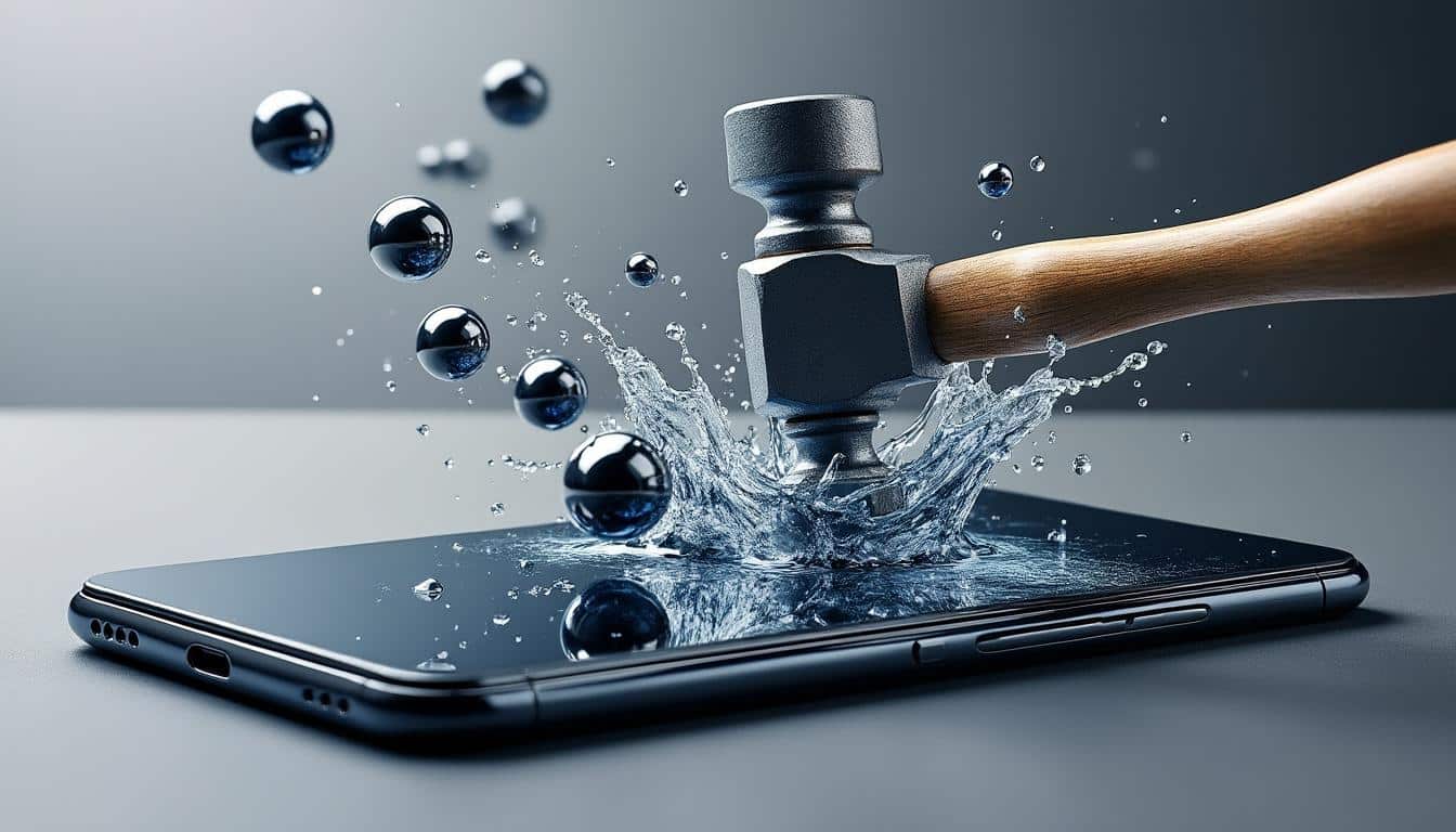 découvrez la vitre saphir ultra résistante aux impacts extrêmes, conçue spécialement pour protéger votre téléphone professionnel avec une durabilité exceptionnelle.