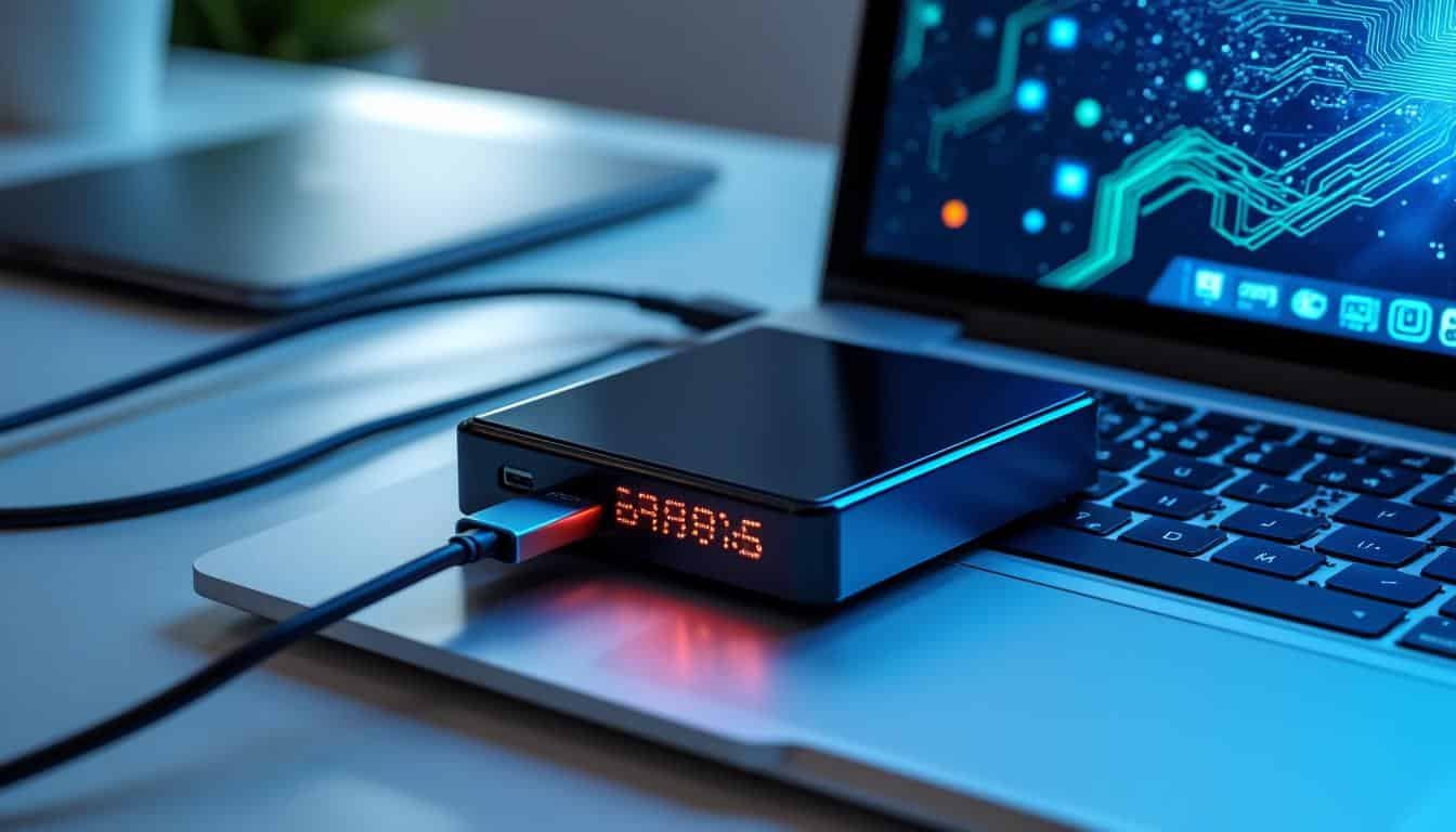 découvrez comment un disque dur externe garantit une sauvegarde physique sécurisée de votre ordinateur, protégeant vos données contre les pertes et assurant une tranquillité d'esprit optimale.