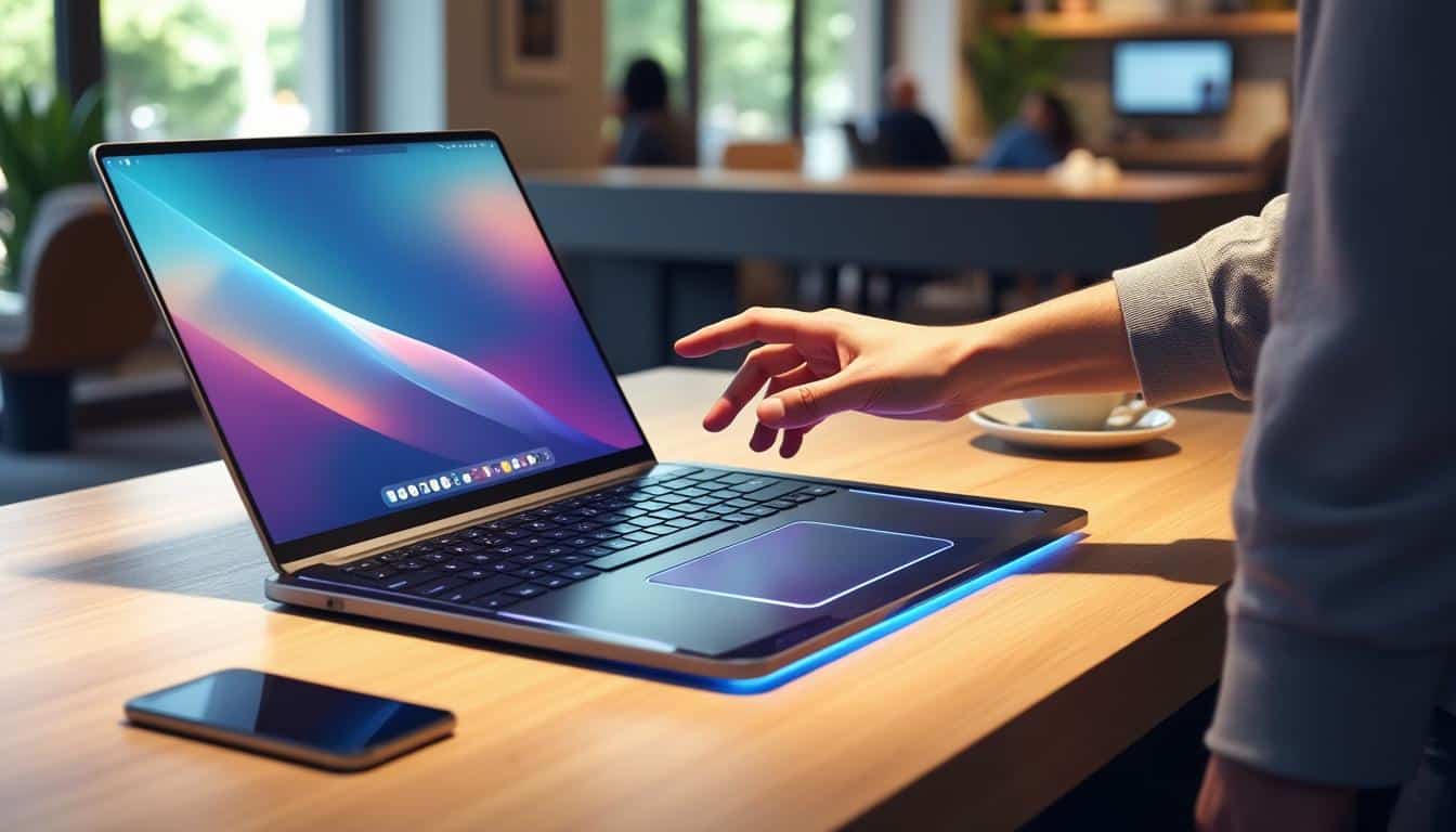 découvrez comment le pavé tactile remplace la souris pour une mobilité améliorée sur ordinateur, offrant confort et praticité en déplacement.
