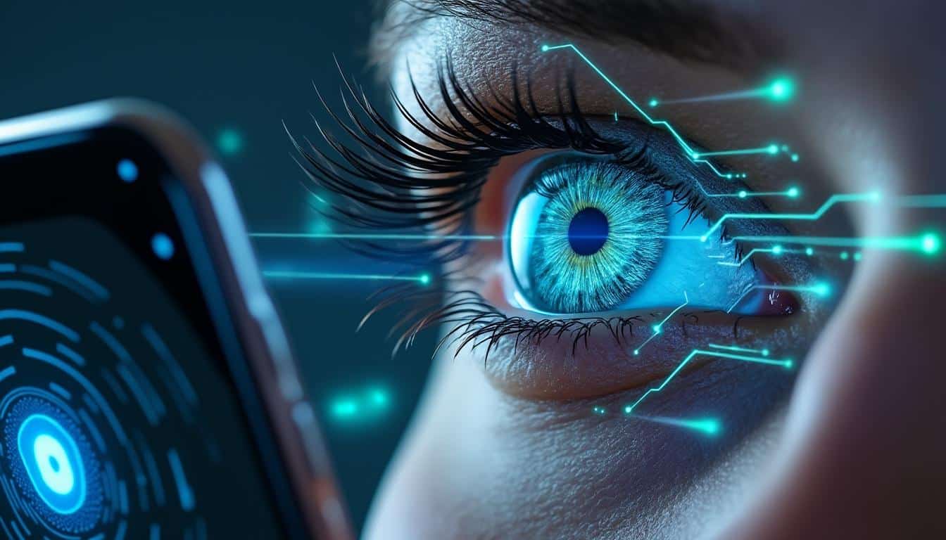 découvrez comment le scanner d'iris garantit une sécurité biométrique avancée pour protéger efficacement votre téléphone contre les accès non autorisés.