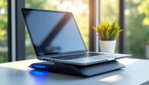 découvrez comment un support de refroidissement peut protéger et optimiser les performances de votre ordinateur portable durant les chaleurs estivales.