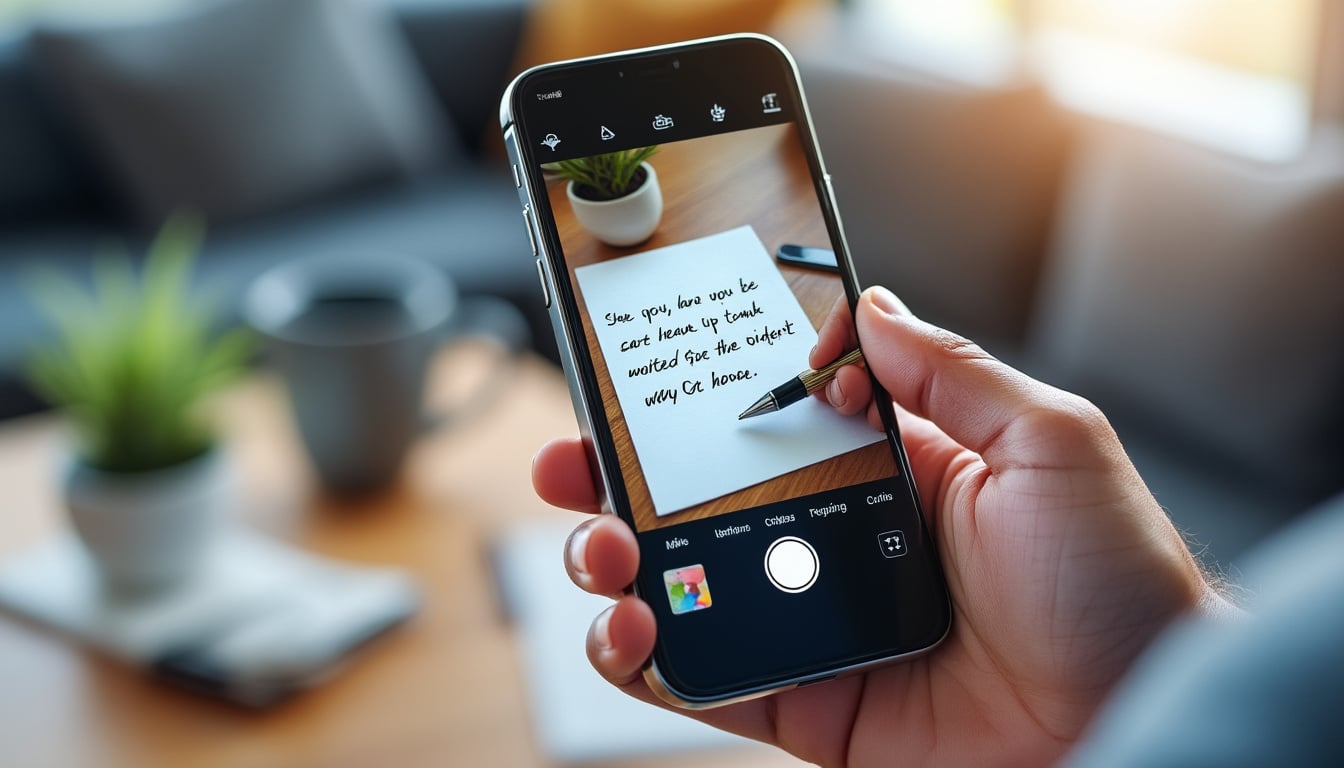 découvrez comment l'application evernote transforme vos notes manuscrites en contenu numérique en les capturant facilement via l'appareil photo, pour une organisation simplifiée et efficace.