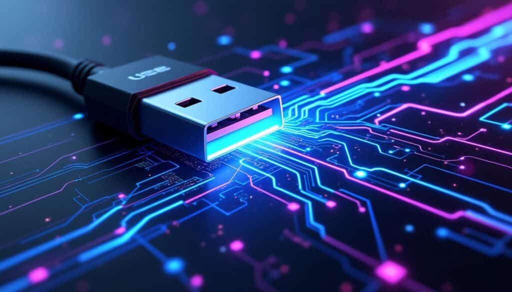 découvrez le standard usb 4, la nouvelle norme qui unifie et optimise le transfert de données ultra-rapide pour une expérience high-tech sans précédent.