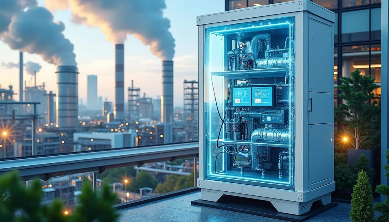 découvrez comment le système de captage co2 innovant purifie l'air des usines high-tech, réduisant les émissions et protégeant l'environnement.