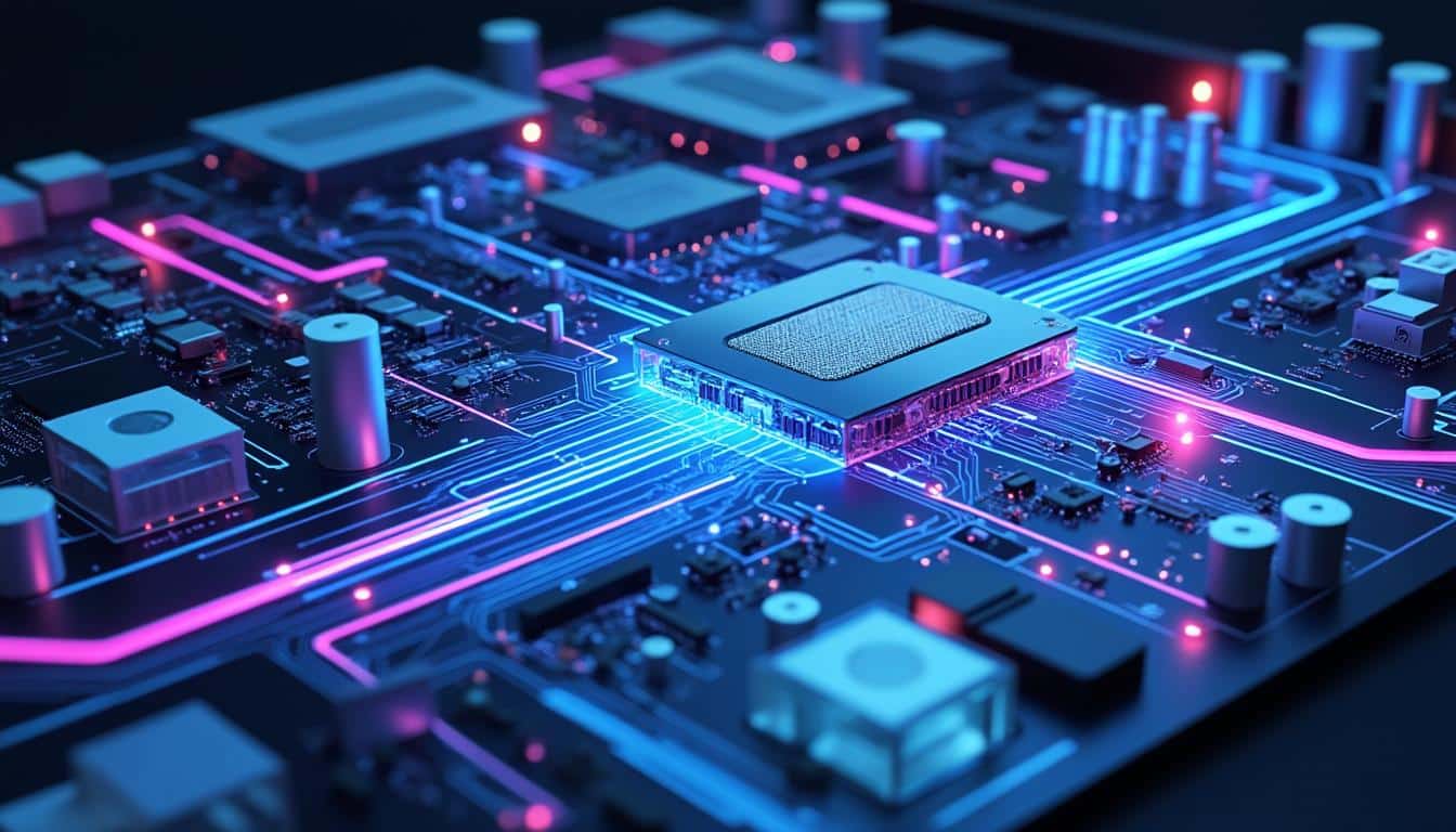 découvrez comment l'ordinateur optique utilise la lumière pour réaliser des calculs ultra-rapides, révolutionnant l'intelligence artificielle high-tech.