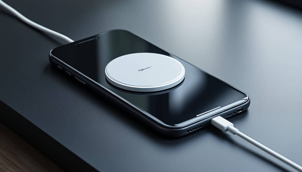 découvrez la recharge magsafe qui aligne parfaitement le chargeur avec votre téléphone pour une connexion rapide et sécurisée.