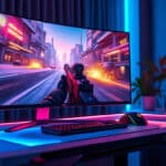 découvrez comment un moniteur incurvé améliore l'immersion et l'expérience de jeu sur ordinateur grâce à son design enveloppant et sa qualité d'image optimale.