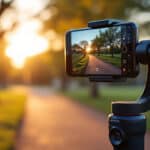 découvrez comment le stabilisateur gimbal améliore la qualité de vos vidéos prises au téléphone en offrant des images fluides et professionnelles, même en mouvement.