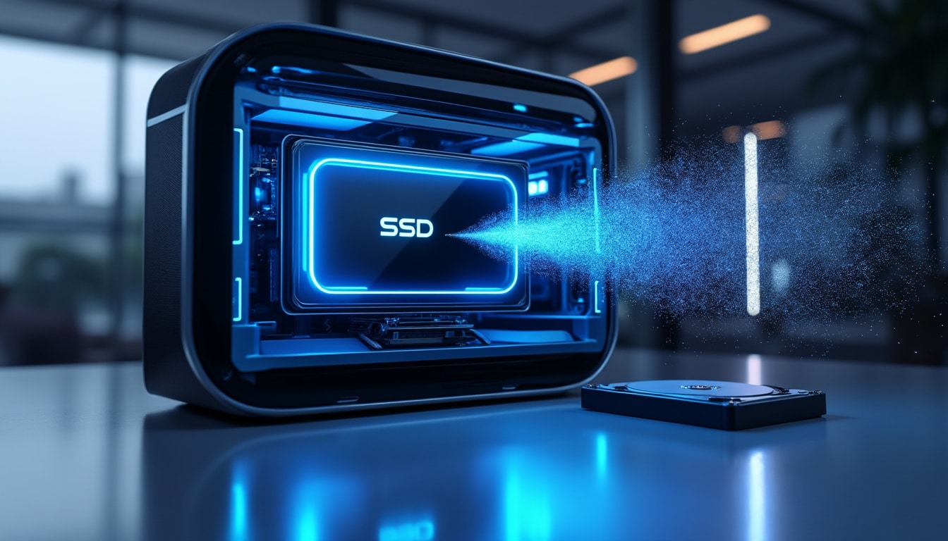 découvrez pourquoi le stockage ssd remplace définitivement le disque dur traditionnel sur ordinateur, offrant rapidité, fiabilité et performance améliorée.