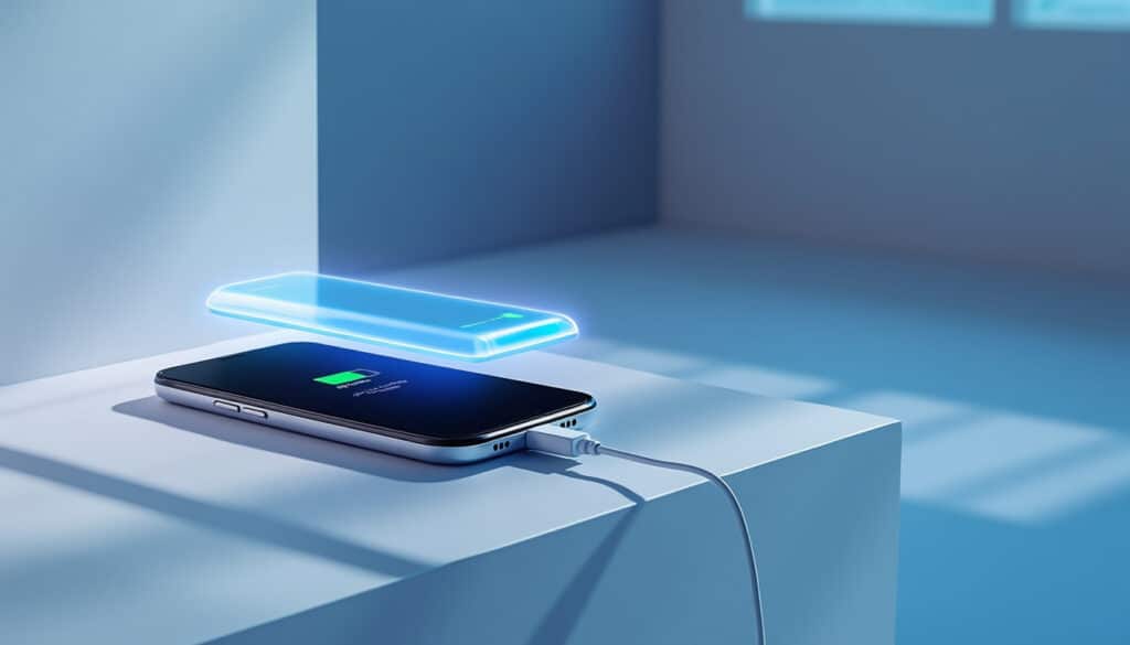 découvrez la batterie haute densité qui garantit jusqu'à deux jours d'autonomie pour votre téléphone, alliant performance et longue durée d'utilisation.