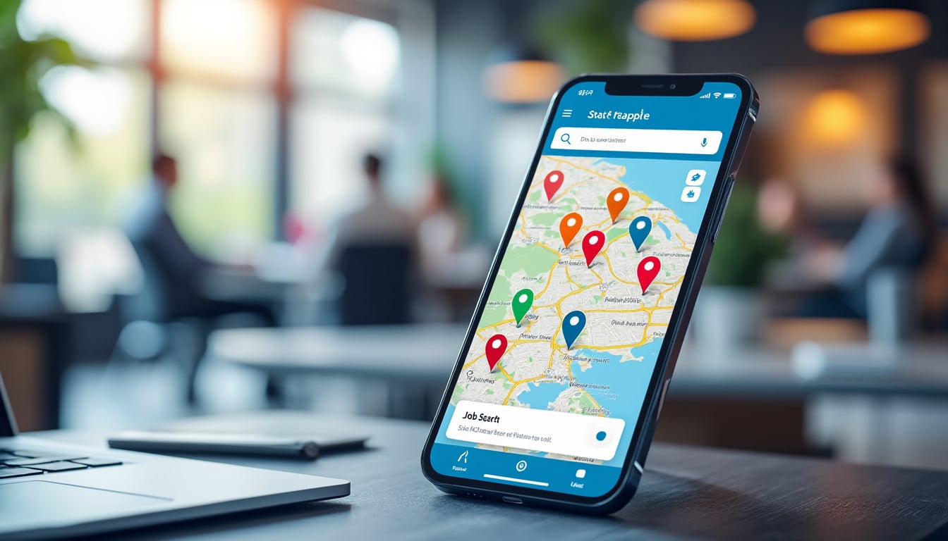 découvrez comment l'application linkedin utilise la géolocalisation pour vous afficher des offres d'emploi proches de chez vous, facilitant ainsi votre recherche d'emploi.