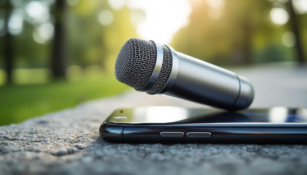 découvrez comment le microphone de votre téléphone filtre efficacement les bruits de vent en extérieur pour des appels clairs et une meilleure qualité sonore.