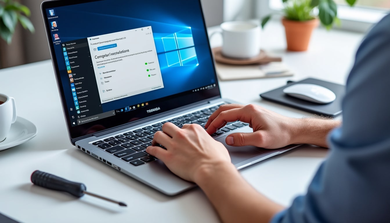 téléchargez et installez facilement les pilotes toshiba satellite l755 compatibles avec windows 10 64 bits pour optimiser les performances de votre ordinateur.