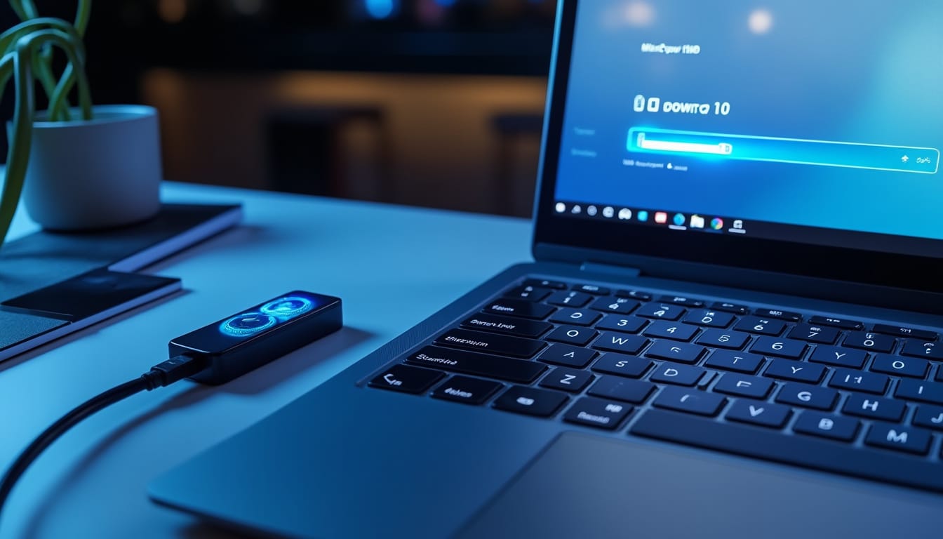 téléchargez windows 10 tiny iso et créez facilement une clé usb bootable pour une installation rapide et optimisée de windows 10.