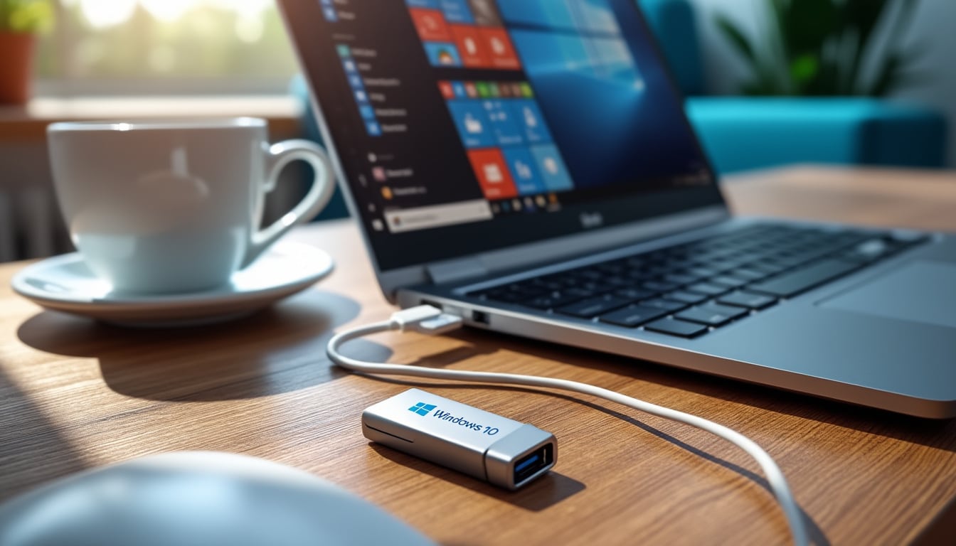 découvrez comment créer une clé usb bootable pour installer windows 10 facilement grâce à notre guide complet et détaillé.